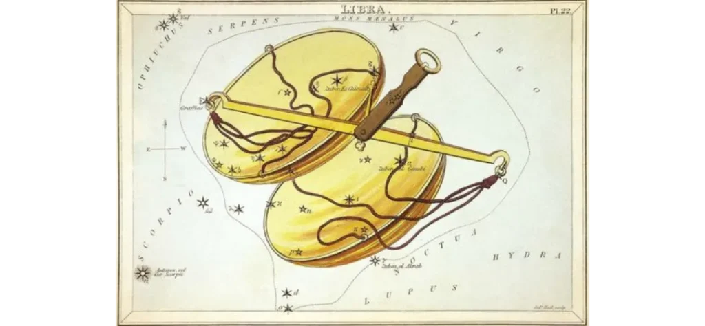 各行星落於天秤座解讀