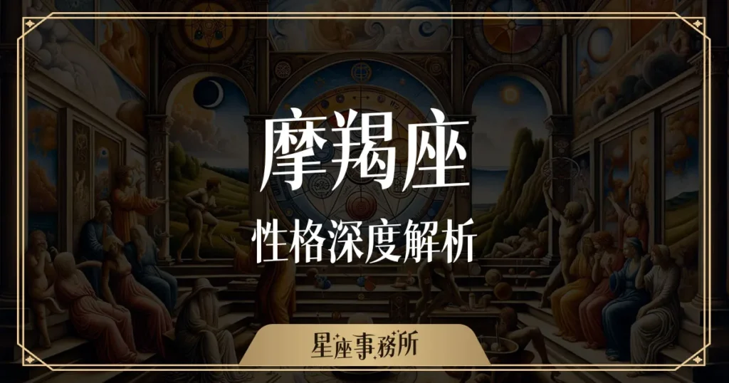 摩羯座性格深度解析