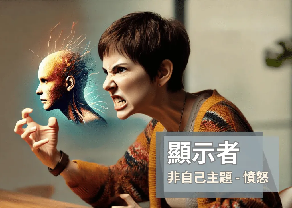  顯示者（發起者）非自己主題：憤怒