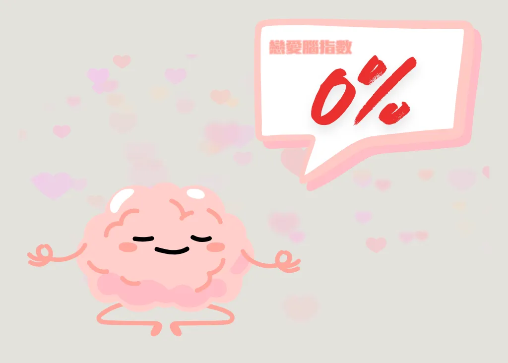 戀愛腦測試D型:戀愛絕緣腦(戀愛腦指數0%)