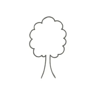 屋樹人測驗：特殊樹冠形狀-雲狀或球狀樹冠