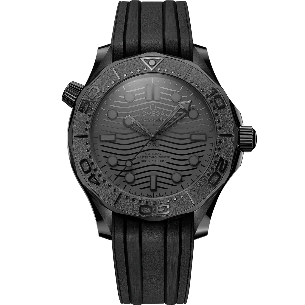 Omega Seamaster 黑面潛水系列