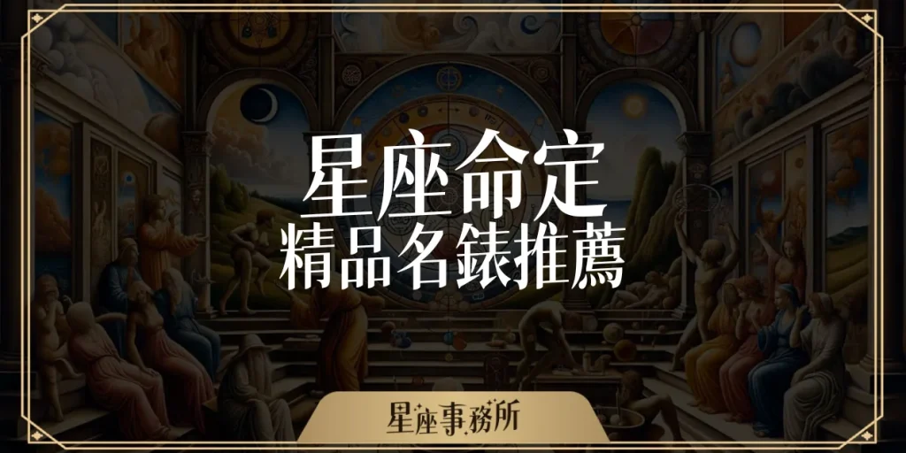你戴什麼錶?十二星座手錶推薦,最適合你的瑞士名錶品牌!