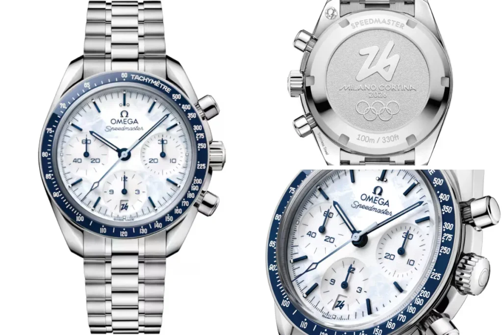OMEGA Speedmaster 米蘭科爾蒂納2026年冬奧腕錶｜運動錶入門的高CP選擇