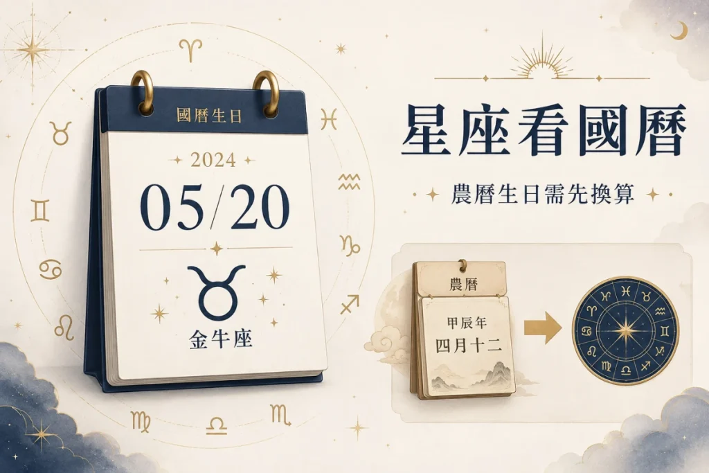 十二星座日期 星座要看國曆還是農曆